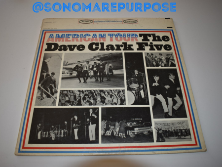 Framed Vinyl 1964 LP Album The Dave Clark Five American Tour Record Online