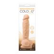 Colours Pleasures 5  Vibrating Dildo - White Online