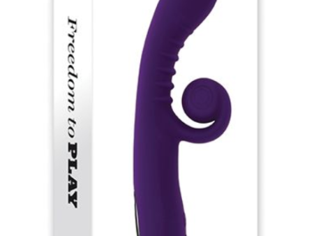 Playboy Pleasure Curlicue Rabbit Vibrator - Acai Discount