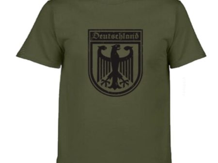 Polera Águila federal, Alemania, Camiseta Alemania   T-Shirt mit deutschen Bundesadler, Deutschland Online Sale