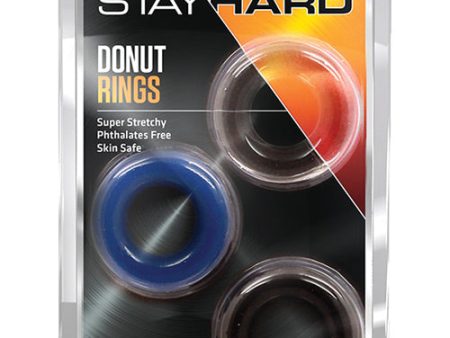 Blush Stay Hard Donut Rings 3 Pack Hot on Sale