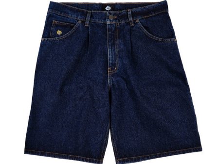 Magenta Skateboards - OG Denim Shorts - Dark Blue Wash Hot on Sale