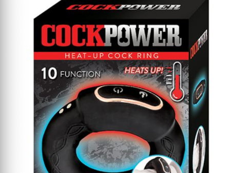 Cockpower Heat up Cock Ring - Black Sale