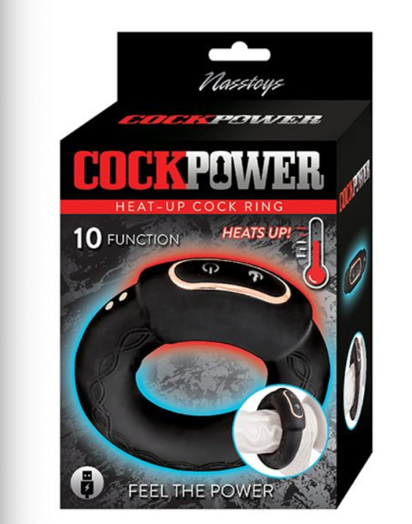 Cockpower Heat up Cock Ring - Black Sale