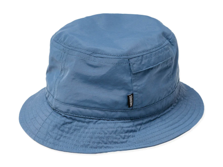 Theories - Nylon Bucket Hat - Steel Blue Discount