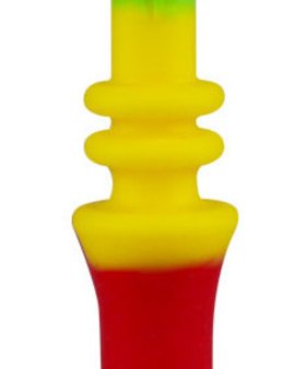 Pulsar RIP Silicone Vapor Dab Straw - Rasta Glow Online Sale