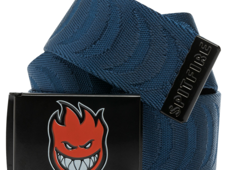 Spitfire Wheels - Big Head Fill Crescent Jacquard Belt - Navy Sale