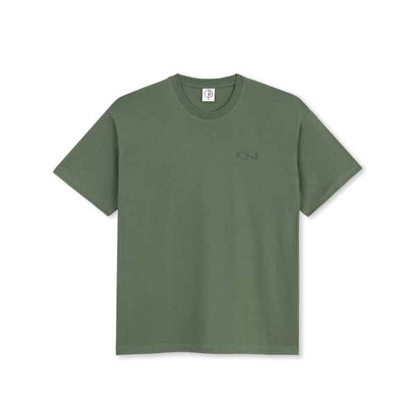 Polar Skate Co -  Stroke Logo T-Shirt - Jade Hot on Sale