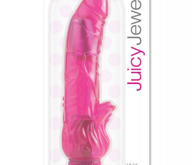 Juicy Jewels Vivid Rose Vibrator - Dark Pink Online