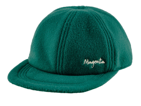 Magenta Skateboards - 6P Reversible Fleece Hat - White Green For Sale