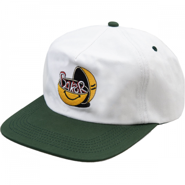 Baker Skateboards - Happy Meal Hat - Green   White Hot on Sale