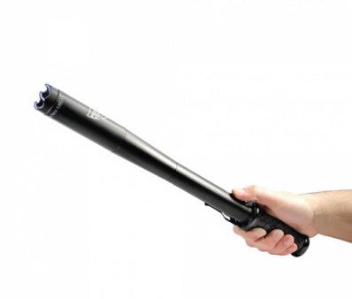 Police Force 9,000,000* Tactical Stun Baton Flashlight Fashion