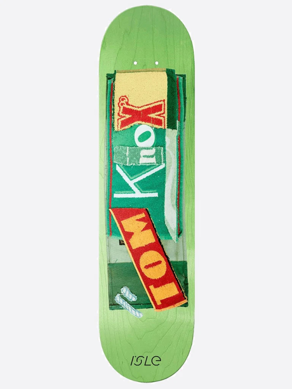 Isle Skateboards - Milo Brennan Pub Series - Tom Knox Deck - 8.375  Online now