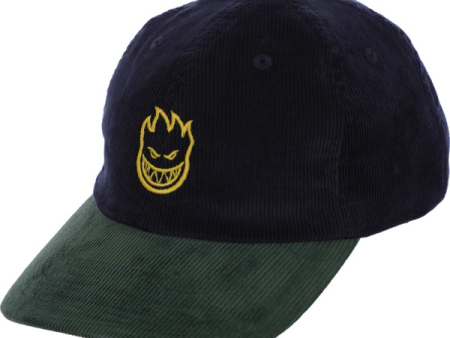 Spitfire Lil Bighead Classic Cord Hat - Navy   Green   Yellow For Discount