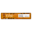 Vivani Schokolade - Mandel Orange Riegel   BARRA DE CHOCOLATE CON BEBIDA DE ARROZ Y TROZOS DE ALMENDRA Y NARANJA ORGÁNICAS 35G Hot on Sale