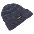 Theories of Atlantis - Mono Stripe Beanie - Navy Fashion