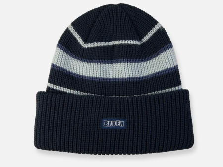 Baker Skateboards - Hassler Beanie - Navy Blue Discount