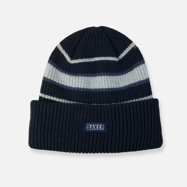 Baker Skateboards - Hassler Beanie - Navy Blue Discount