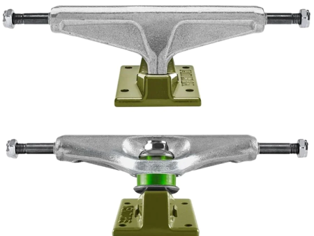 Venture Trucks - Team Legion Polished Army Green - 5.8 Hi Online Sale