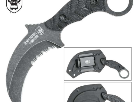 Death Before Dishonor Micarta Karambit Online