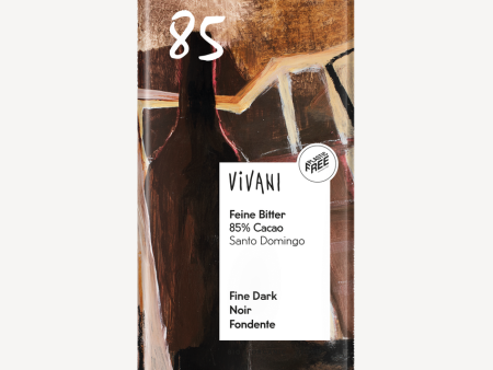 Vivani Schokolade - Feine Bitter 85 % Cacao   FINO CHOCOLATE AMARGO 85% CACAO ORGÁNICO VEGANO 100G Cheap