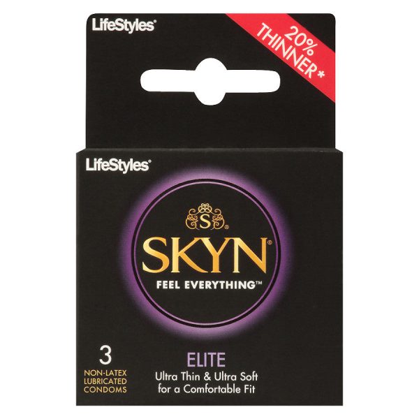 Lifestyles SKYN Elite Condoms - Box of 3 Online Sale