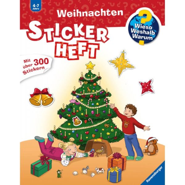 Wieso? Weshalb? Warum? Stickerheft: Weihnachten 4+ Online Hot Sale