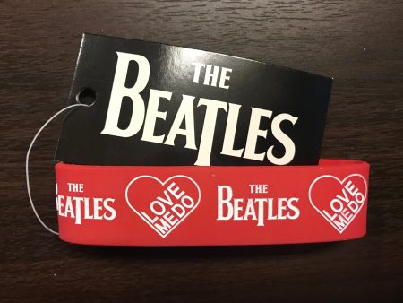 The Beatles  Love Medo  Collectible Gummy Wristband Bracelet Discount