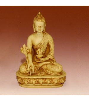 White Figurine Medicine Buddha 5.25 Cheap