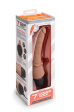 Powercocks 7  Slim Anal Realistic Vibrator - Mocha Fashion