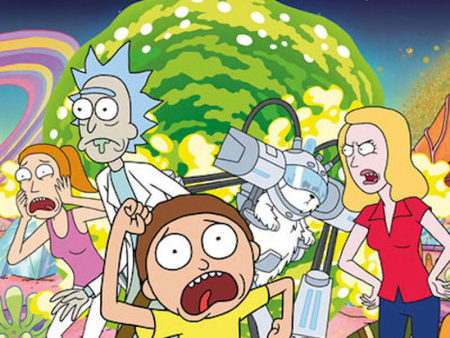 Rick and Morty Group Portal Poster Online Hot Sale