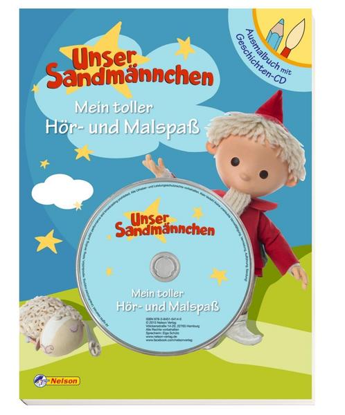 Unser Sandmännchen: Mein Hör- und Malspaß (CD & Malbuch) Discount