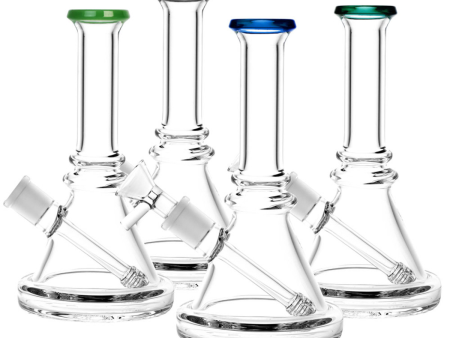 Mini Beaker Water Pipe | 7  | 14mm F | Colors Vary Online now