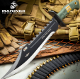 USMC Marine Force Recon Jungle Bowie Knife Online Hot Sale