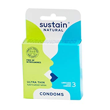 Sustain Condoms Ultra Thin - Pack of 3 Online now