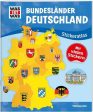 WAS IST WAS Stickeratlas Atlas Deutschland, 8 - 10 Jahre Fashion