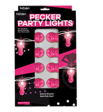 Light Up Pink Pecker String Party Lights For Cheap