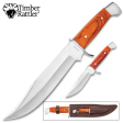 Timber Rattler 2-Piece Custom Bowie Knife Set Discount