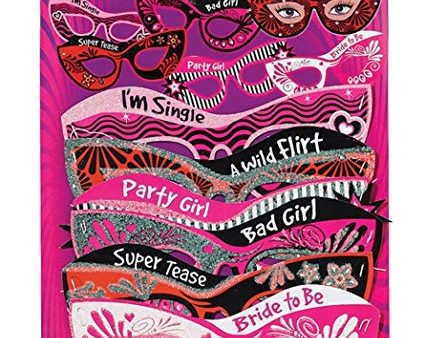 Bachelorette Outta Control Party Masks - Pack of 6 Sale