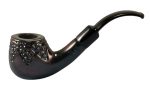 Shire Pipes Engraved Bent Apple Rosewood Tobacco Pipe - 5.5  Online now