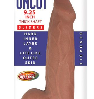 Realcocks Dual Layered Uncut Sliders 9.25″ Thick Shaft Online Sale