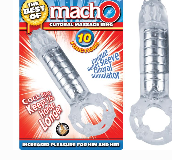 The Best Of Macho Clitoral Massage Ring-Clear Sale