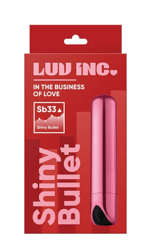 Luv Inc. Shiny Bullet - Pink Fashion