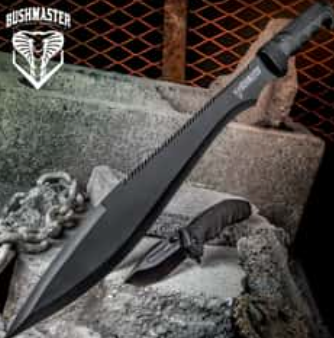 Bushmaster Cobra Strike Tactical Knife Set - 2 Piece on Sale