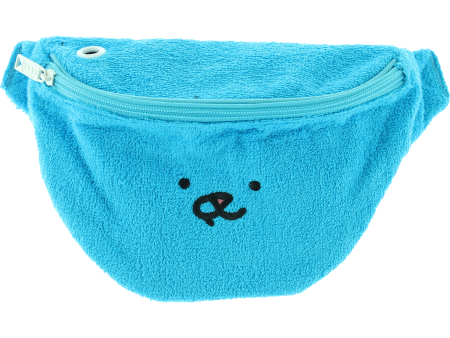 Bumbag Basic Fanny Pack - Leon Karssen Blue Terry Cat Face Cheap