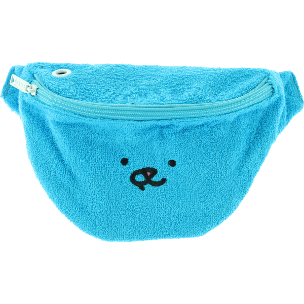 Bumbag Basic Fanny Pack - Leon Karssen Blue Terry Cat Face Cheap