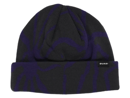 Quasi - Spider Beanie - Eggplant Sale