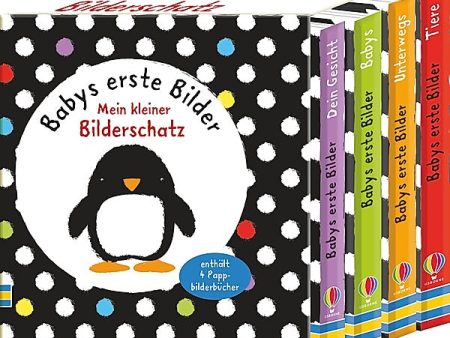 Babys erste Bilder: Mein kleiner Bilderschatz +1 Mon - 4 MiniBücher Online Hot Sale