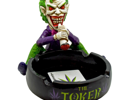 The Toker Clown Polyresin Ashtray - 4 x5.3  For Cheap