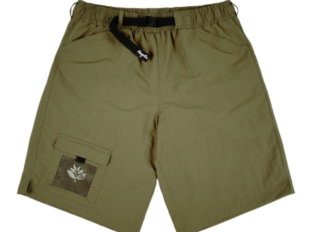 Magenta Skateboards - Futura Shorts - Khaki Green on Sale